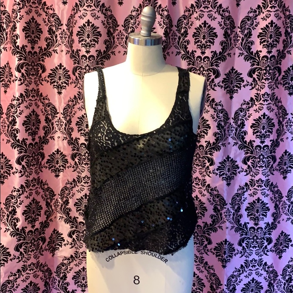 Free People sequined tank